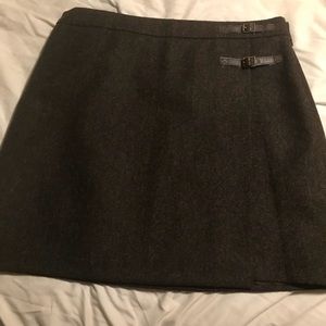 Boden brown tweed skirt